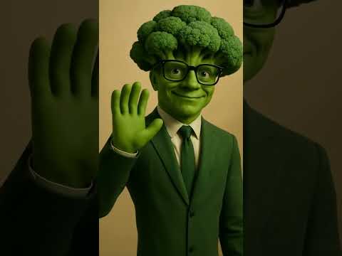 Antonio – The Most Dapper Broccoli Alive! 🕶️🥦 #italianbrainrot #ai #Shorts #viral #antonio