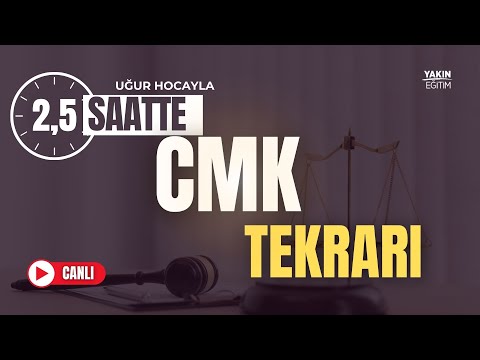 2,5 SAATTE CMK - UĞUR HOCA
