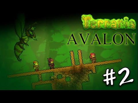 What QUEEN BEE Used to BEE! - Terraria Avalon Episode 2