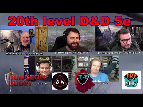 20 level one shot D&D5e - 50k sub celebration