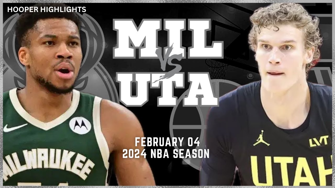05.02.2024 | Utah Jazz 123-108 Milwaukee Bucks