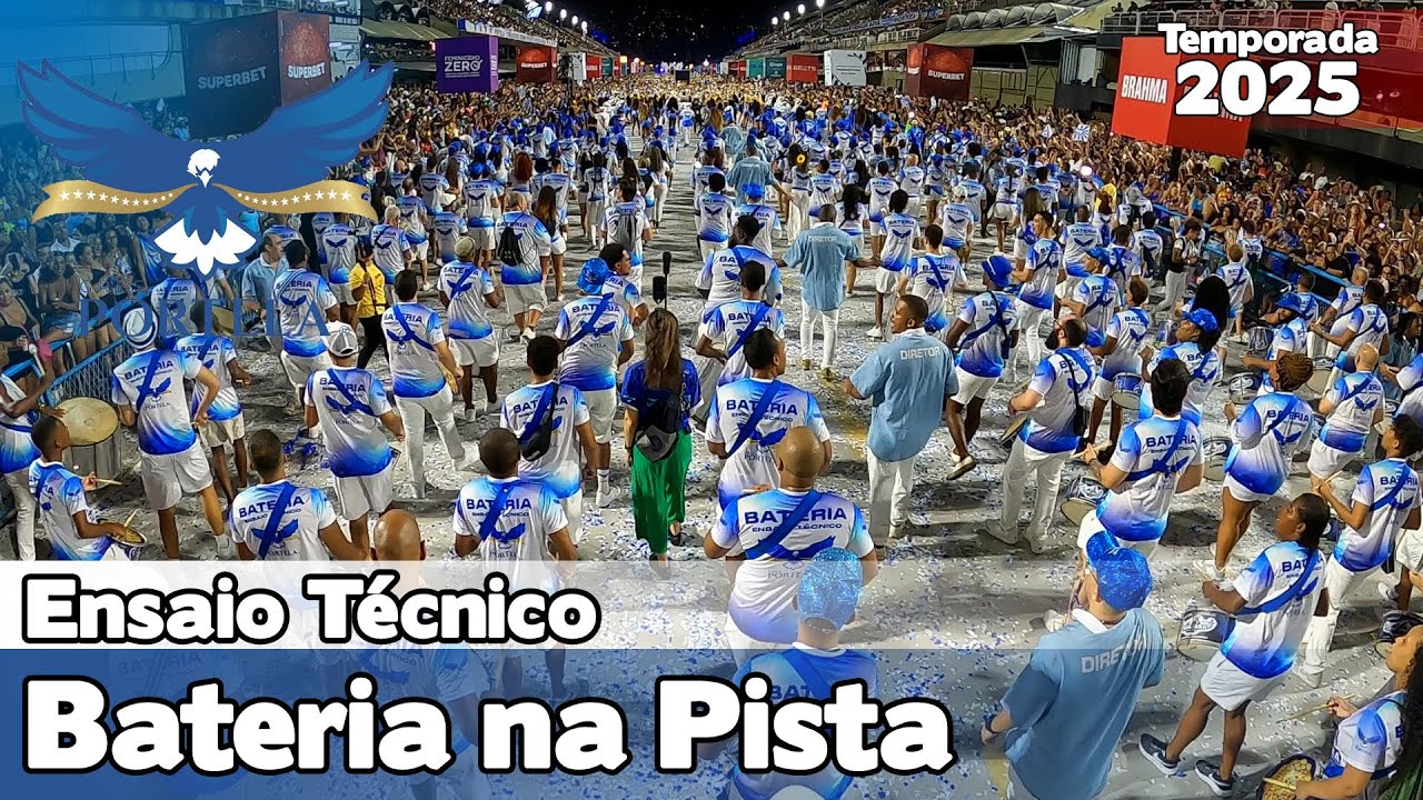 Portela 2025 | Pista  - Ensaio Técnico |  Samba ao vivo #ET25