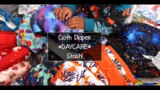 Cloth Diaper One Size Stash | Daycare Edition!