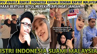 Download lagu WHEN LOVE COMES TOGETHER BECOMES ONE‼️ THIS IS THE TRUE REALITY OF INDONESIA-MALAYSIA MARRIAGE🔥🔥 ... mp3