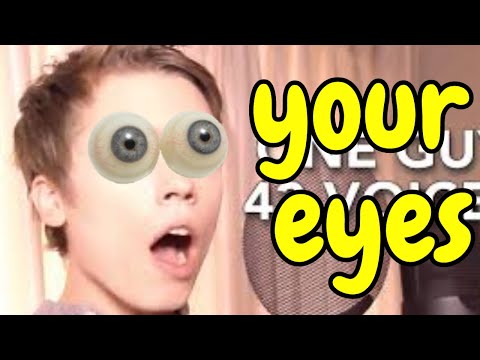 Reaction One Guy 43 Voices with music by Roomie