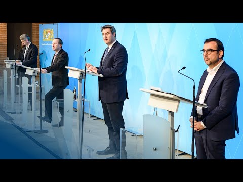 Pressekonferenz zur Corona-Pandemie (11. Februar 2021) - Bayern