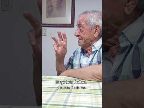 Hugo Luis Gallará, nació en El Arañado y es todo un personaje!!!