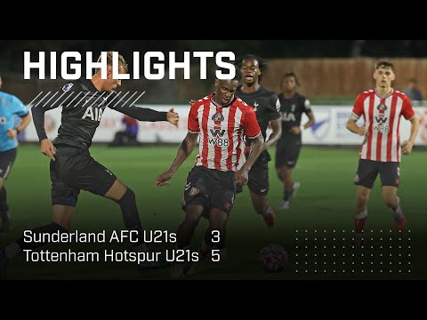 Ogunsuyi Hat-Trick Not Enough | Sunderland AFC 21s 3 - 5 Tottenham Hotspur U21s | PL2 Highlights
