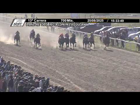 25/08/2025 – Hipodromo Colonia – Carr 13 – REY DE LA RECTA COPA PASTAS GIULIANA