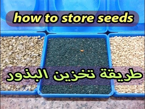 , title : 'تخزين البذور How to Store Seeds'