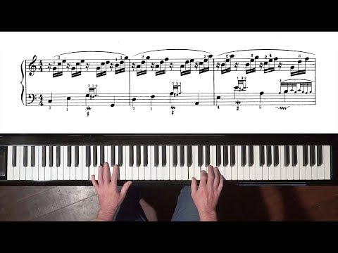 Bach Prelude No.1 from “12 Short Preludes” for Intermediary Pianists [BWV 924]