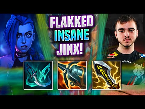 FLAKKED IS INSANE WITH JINX! - G2 Flakked Plays Jinx ADC vs Jhin! | Season 2022