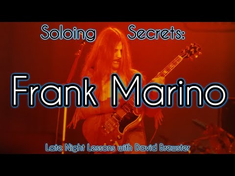 Soloing Secrets - Frank Marino
