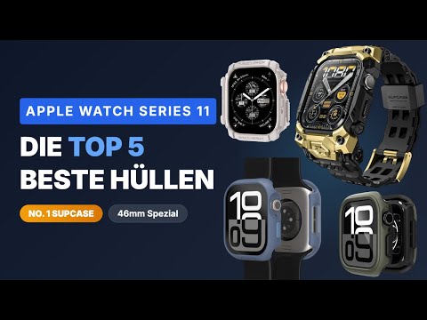 Top 5 Apple Watch Series 11 Cases – Sensor-free, Protection & Style Compared