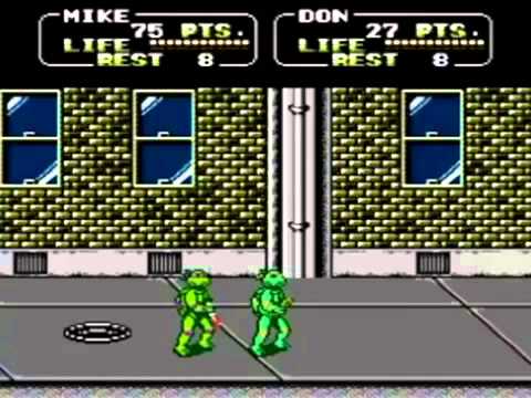 Retro Fighters Episode 2- TMNT II The Arcade Game stages 1 and 2