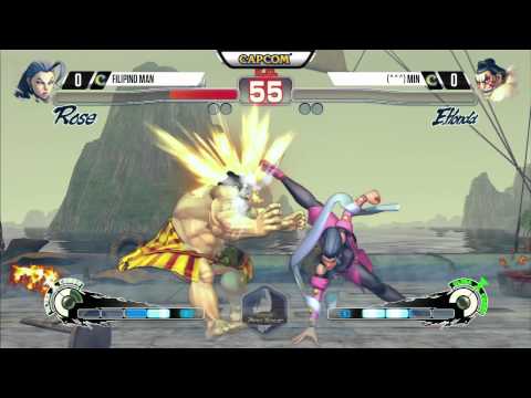 Flipino Man (Rose) vs (^^^) Min (Honda) - Final Round 18 USF4 - 720p 60fps