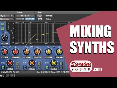 How to: Mixing Synths Part 1