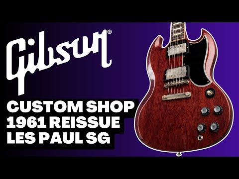 Gibson 1961 LP SG Custom Shop Guitar Demo