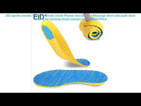 EID sports insoles Soles for shoes insole Plantar fasciitis foot Massa Video