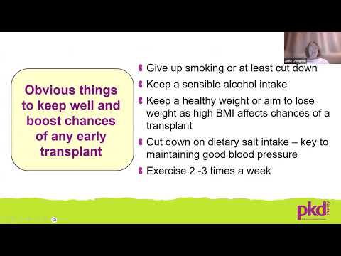 Video: Advanced Kidney Care Clinic for Low Function by Kidney Nurse Specialist Anne Crompton