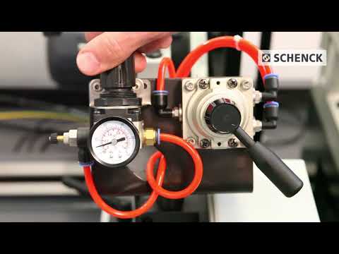 Schenck Horizontal-Auswuchtmaschine HM3BU