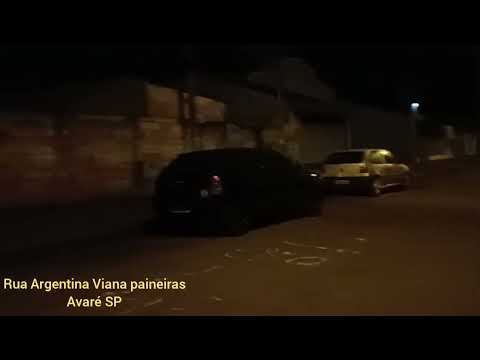 Rua Argentina Viana na paineiras em Avaré SP 