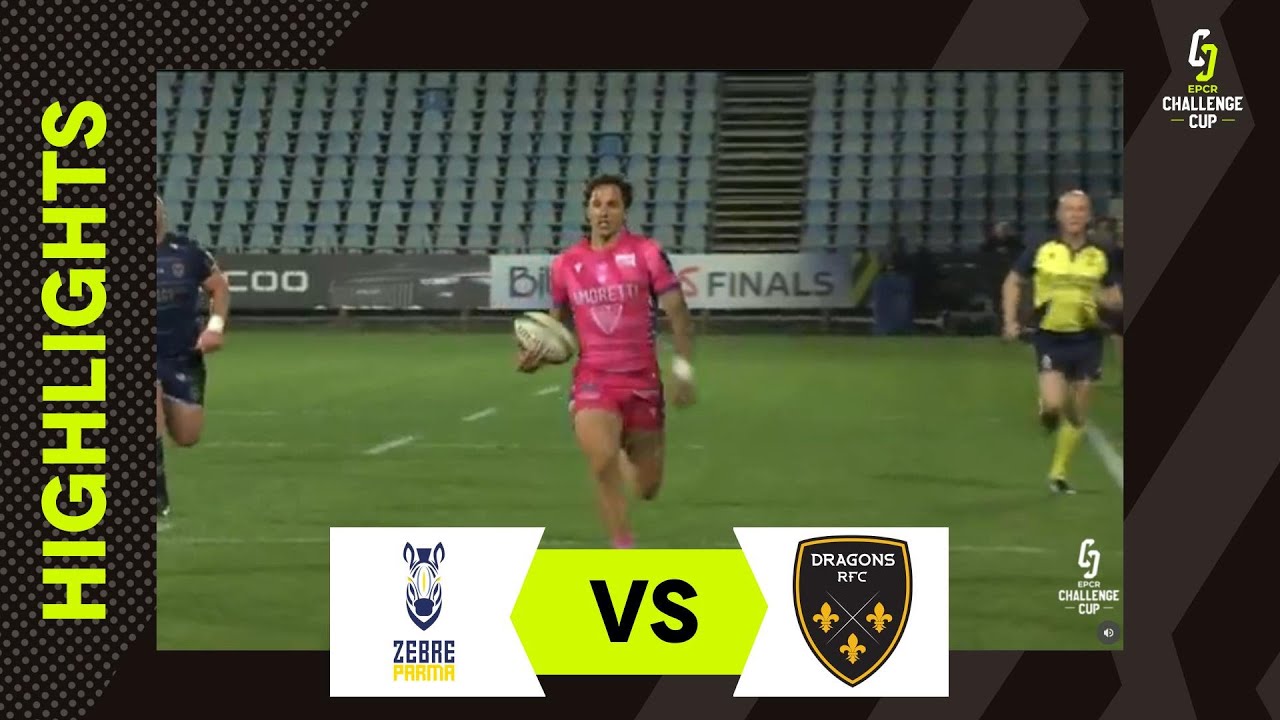 Extended Highlights - Zebre Parma v Dragons RFC  | EPCR Challenge Cup 2025/26