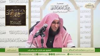 صورة التعليق على كتاب رفع الملام