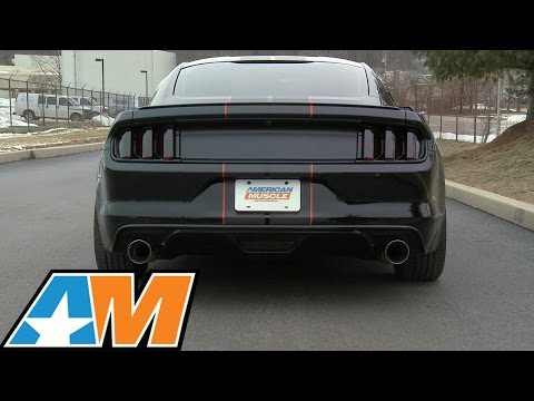 2015-2017 Mustang V6 Magnaflow Exhaust Sound Clip Competition Catback Review & Install