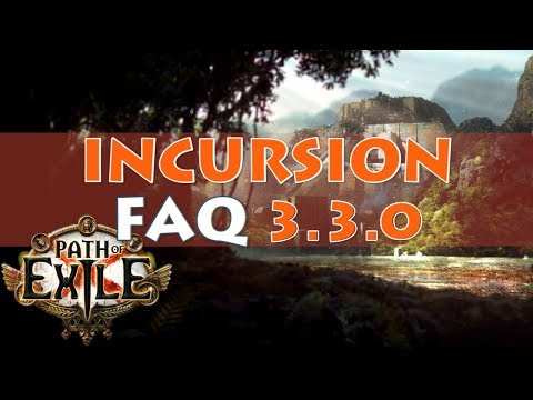 Incursion FAQ | Path of Exile 3.3.0 (polish)