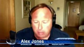 David Icke in Studio With Alex Jones at Bilderberg 2013