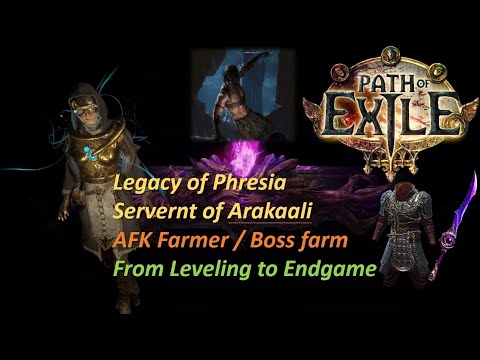 Poe 3.27 Legacy of Phrecia Servernt of Arakaali Chains of Command- League starter