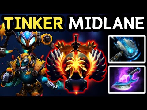 🔥 THE DEADLIEST MID HERO IN DOTA — GRANDMASTER TINKER | DOTA 2 🔥