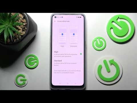 How to Change Display Refresh Rate on OPPO FIND X5 LITE – Manage Display Settings