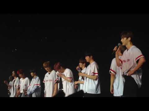 180805 Wanna One : One The World In Bangkok Day 2 Talk
