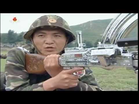 North Koreans firing at "U.S. Soldiers"