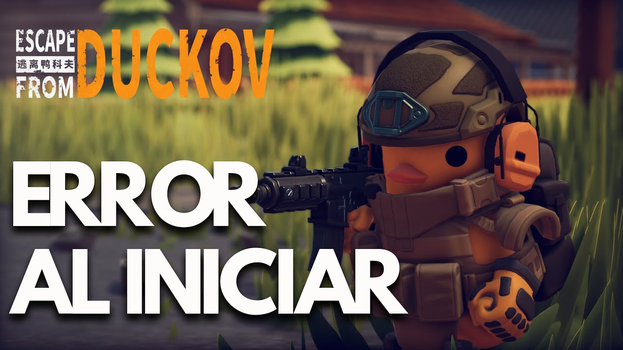 Escape from Duckov: Error al Iniciar, Pantalla Negra, Se Bloquea Steam PC | SOLUCIÓN✅