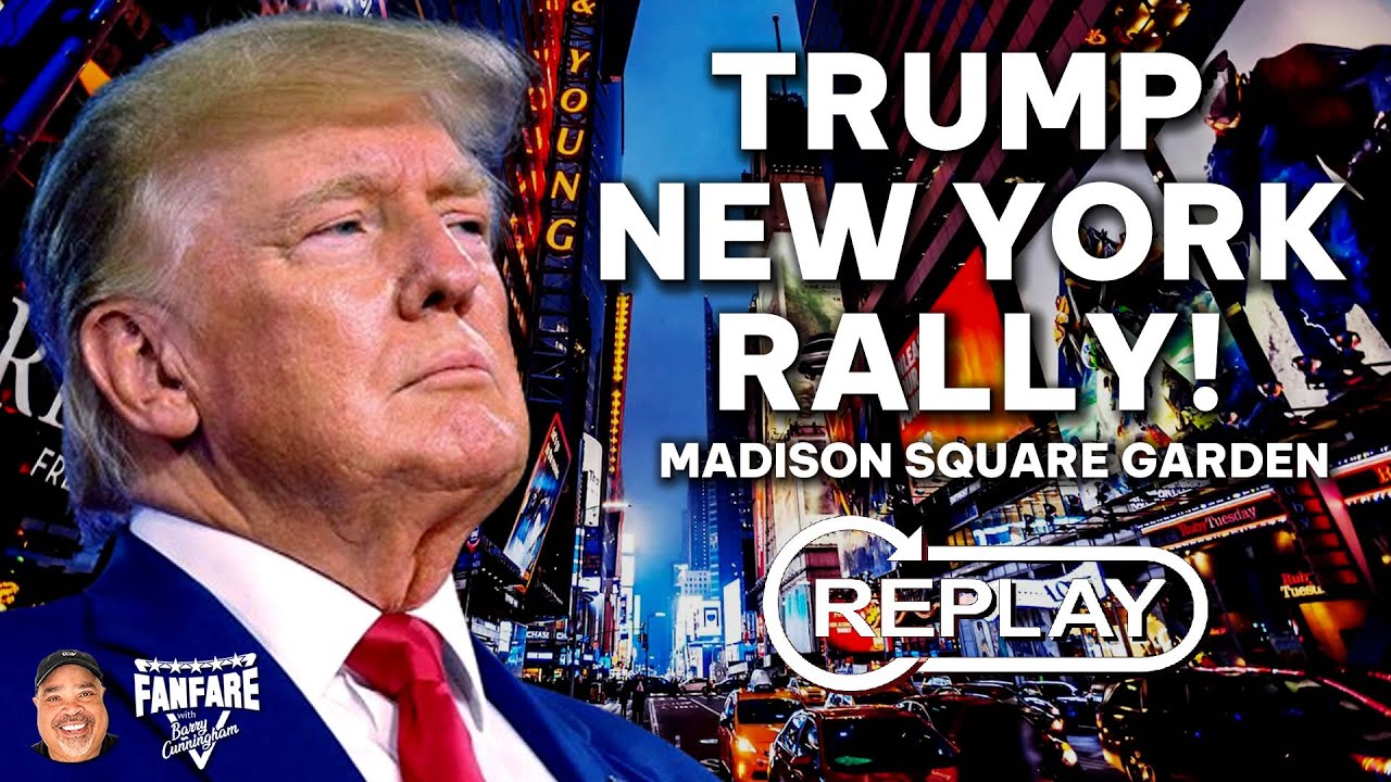 WATCH LIVE: President Donald Trump Rally At ICONIC Madison Square Garden in New York
