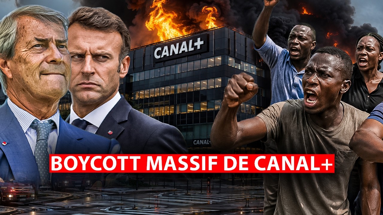 Canal+ est boycotté en Afrique, la colère explose.