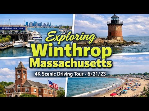 🚗 Exploring Winthrop Massachusetts | 4K Scenic Driving Tour - 6/21/23