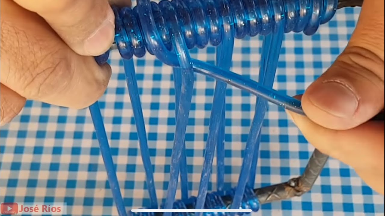 Explicación de nudo inicial, tejido y nudo final PARA SILLA ACAPULCO ✌🏻😎