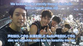 CnBlue-Radio Lyrics (English translation, Romanization &amp; Japanese)