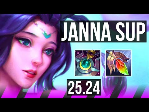 JANNA & Miss Fortune vs NAUTILUS & Ezreal (SUP) | EUW Grandmaster | 25.24