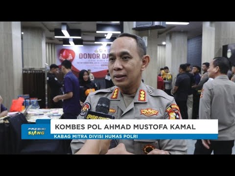 APRESIASI PELAKSANAAN DONOR DARAH DIVISI HUMAS POLRI
