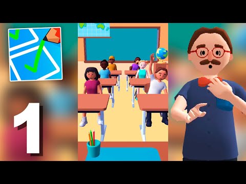 Teacher Simulator (by Kwalee) Gameplay Walkthrough 1-5 Days (Android) - YouTube
