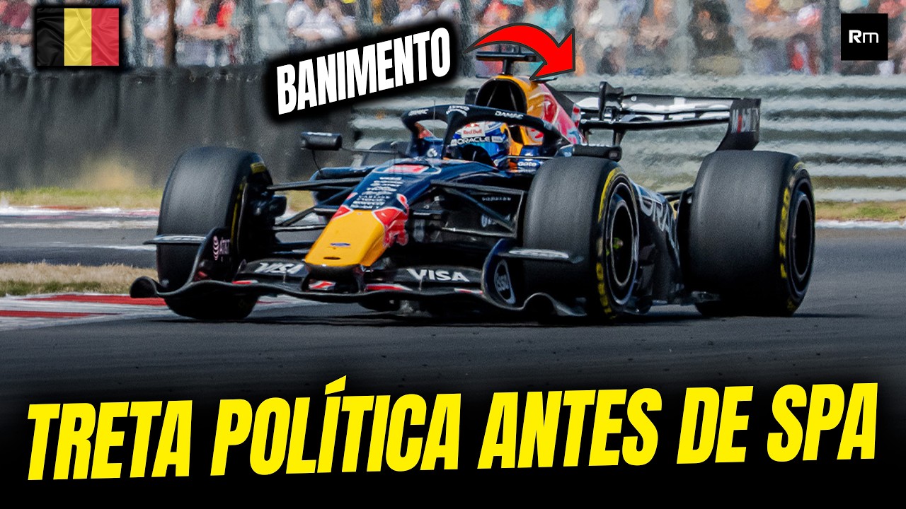RED BULL PEDE BANIMENTO DA ASA MACARENA / PUNIÇÃO DE NORRIS / PESADELO DA ASTON / CADILLAC