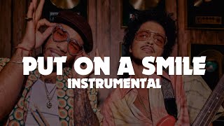 Put On A Smile - Bruno Mars, Anderson  Paak, Silk Sonic - instrumental karaoke