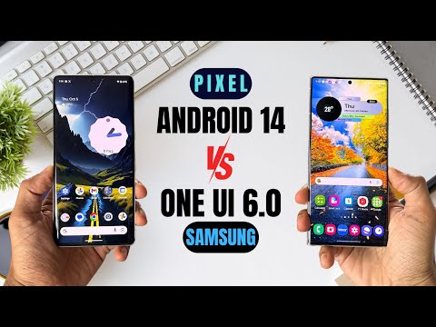 Samsung's ONE UI 6.0 Vs Google PIXEL's Android 14 - THE UPGRADE SUPERIORITY !!!