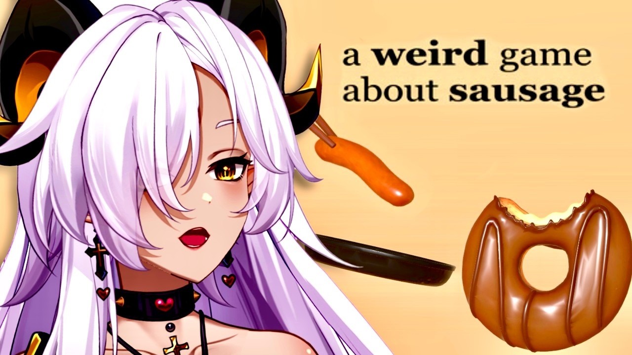 【 #ゲーム実況 】ソーセージ乗せながら雑談❣【 #マユの間 / #新人Vtuber 】