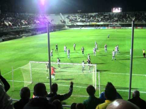 F.C Cartagena - Arroyo CP. Gol de Penalti de Florian (1-2)